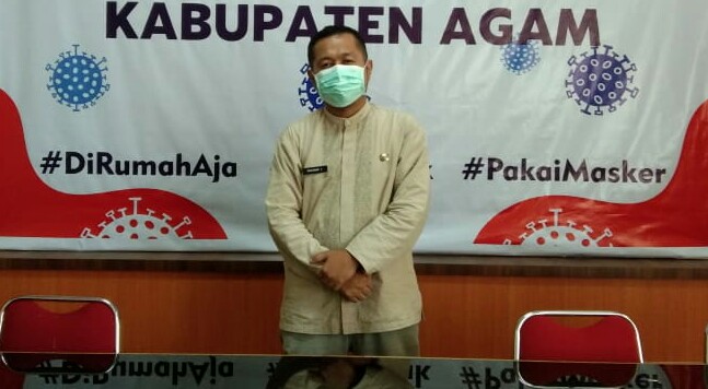 Jubir GTP2 Covid-19 Agam, Khasman Zaini